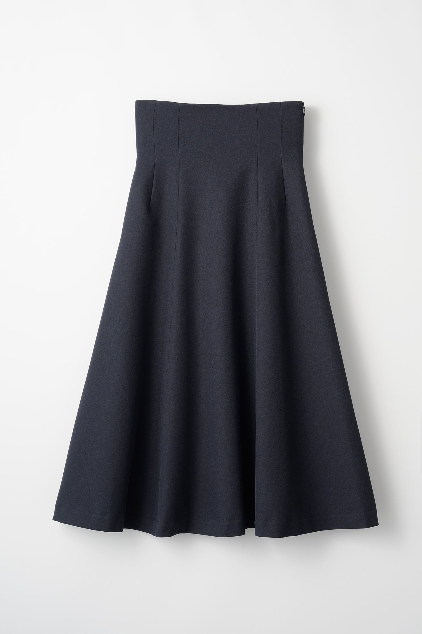 Noble short jacket & Noble high-waist skirt (Navy)