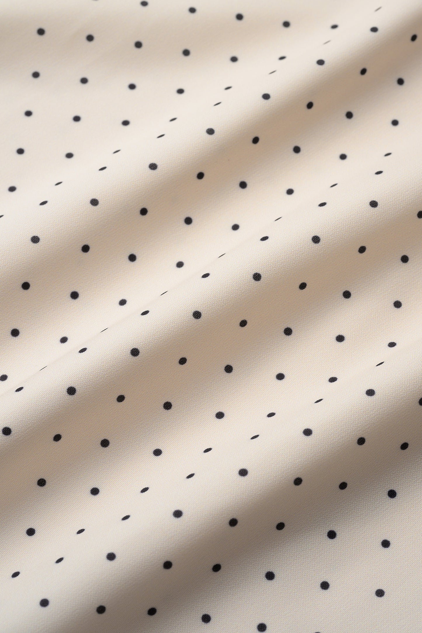 After hours halter-neck dress (Estella.K×Audire)(White.dot)
