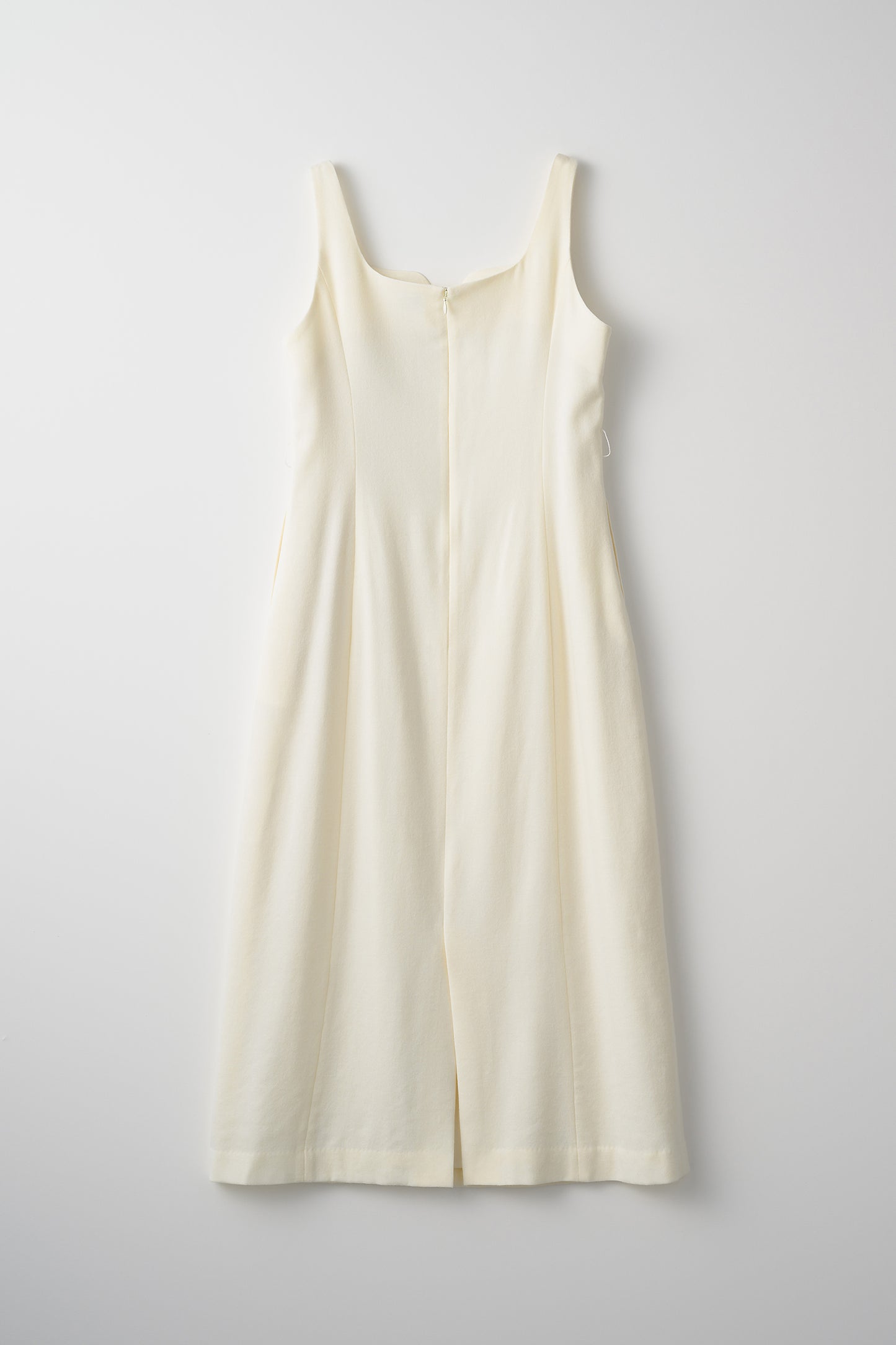 Wool jumper skirt (Ivory)