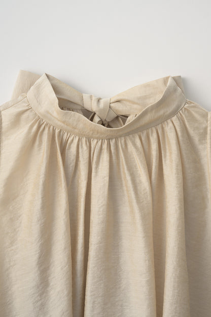 Nana shoulder tops(Beige)