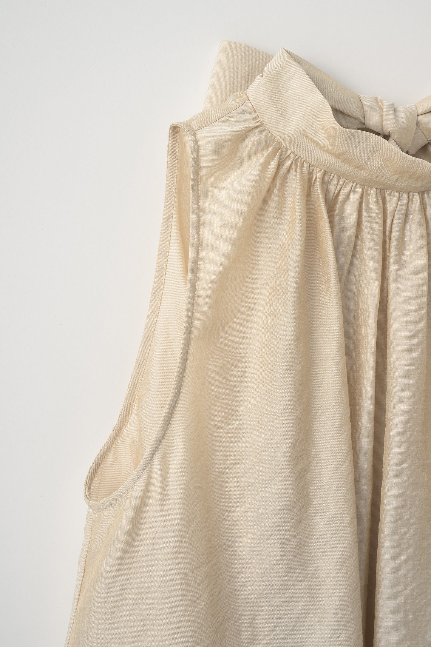 Nana shoulder tops(Beige)