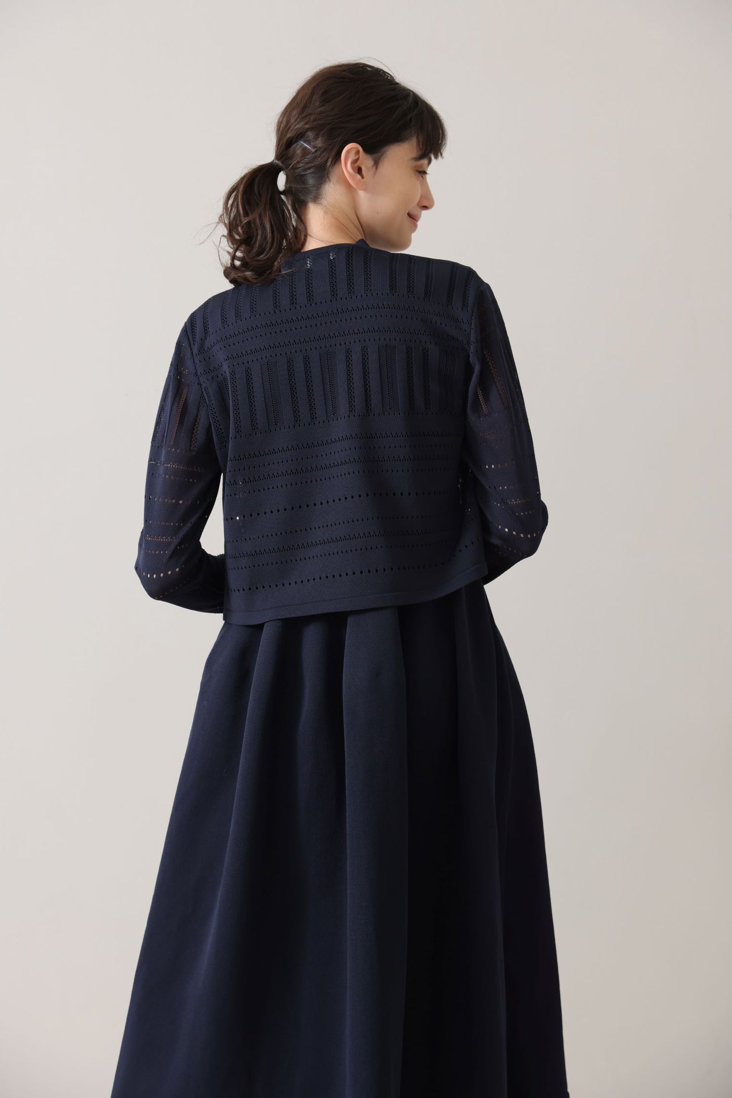 Milly knit dress (Navy)