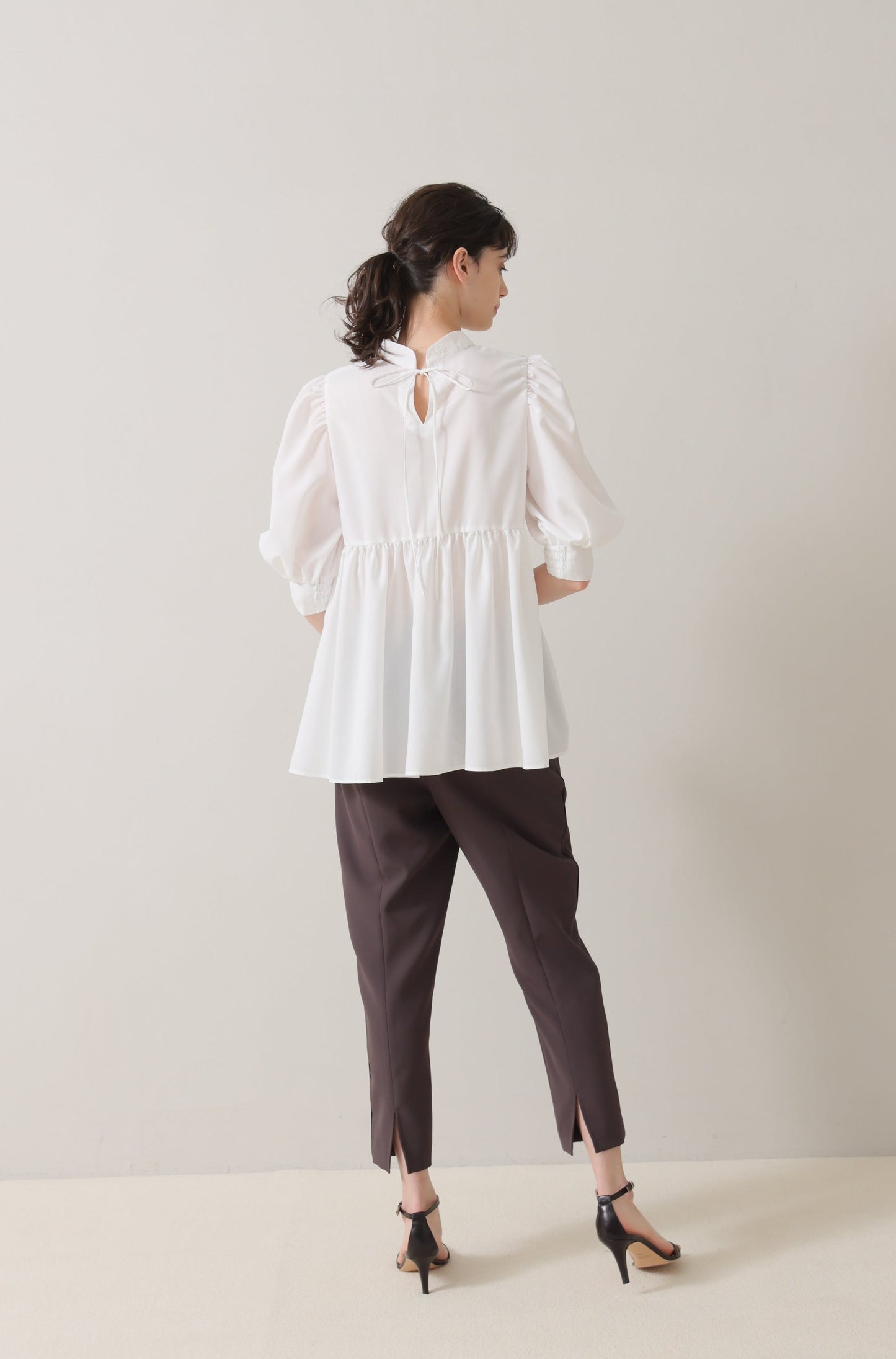 Audire switch blouse (White)