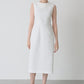 Everywhere jacquard dress (White/Flower)