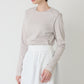 Audire glaze rib tops (Gray beige)