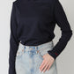 Audire glaze rib tops (Navy)