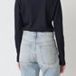 Audire glaze rib tops (Navy)