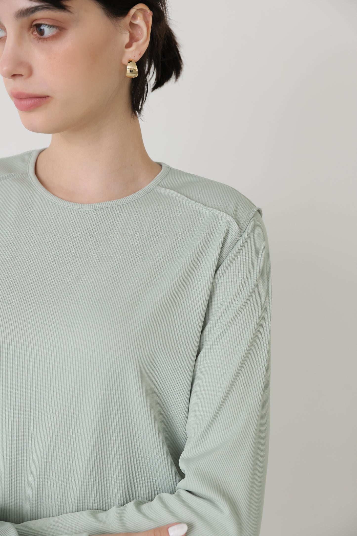 Audire glaze rib tops (Mint)