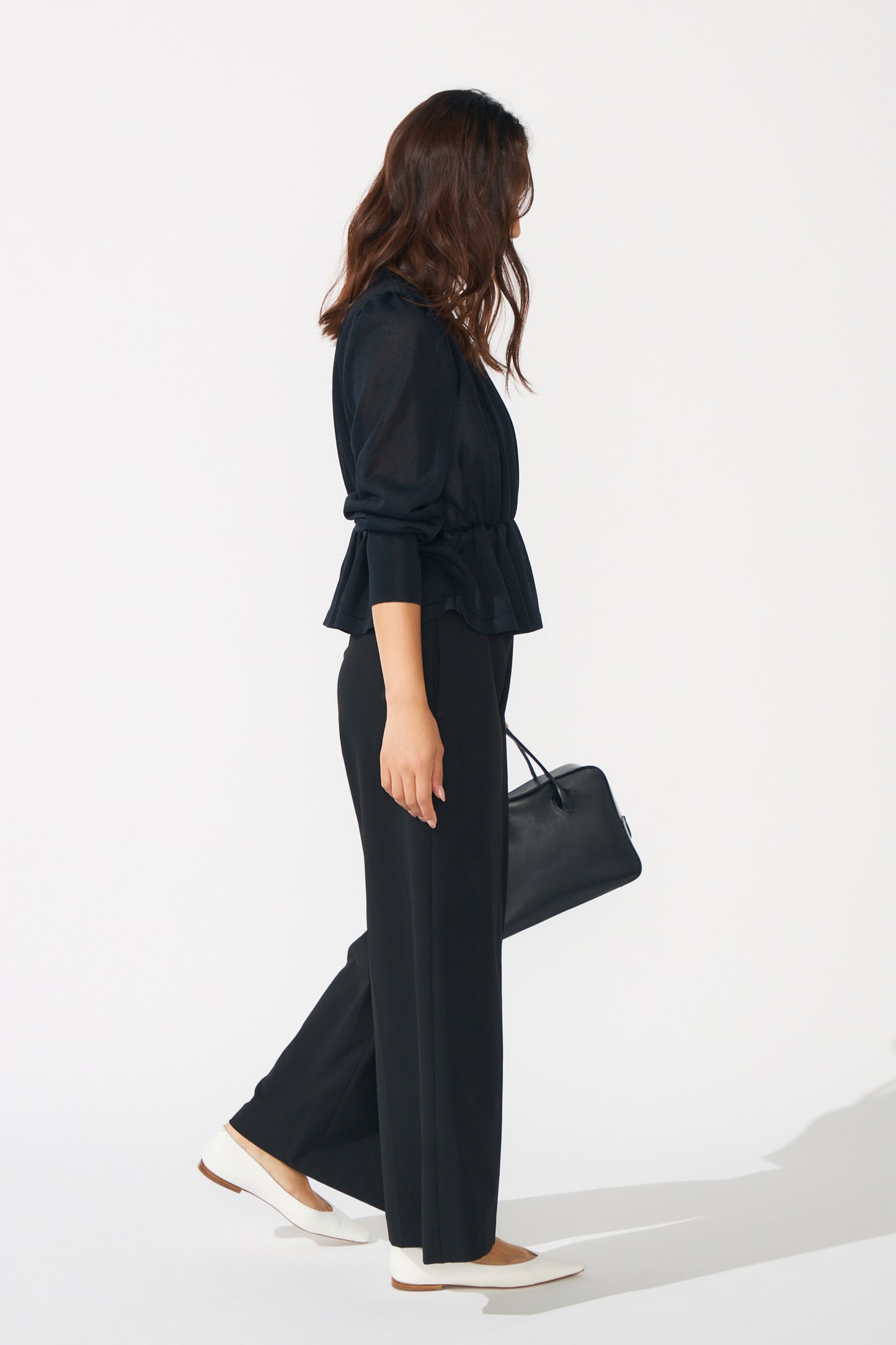 Noona relaxing pants(Black)