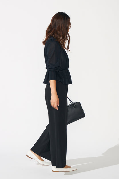 Noona relaxing pants(Black)