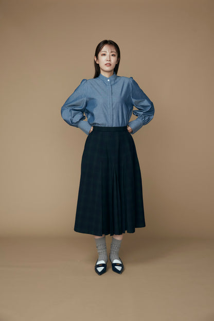 Audire bowtie volume blouse (Dungaree)