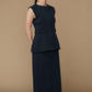 Roomy formal vest (Dark navy)