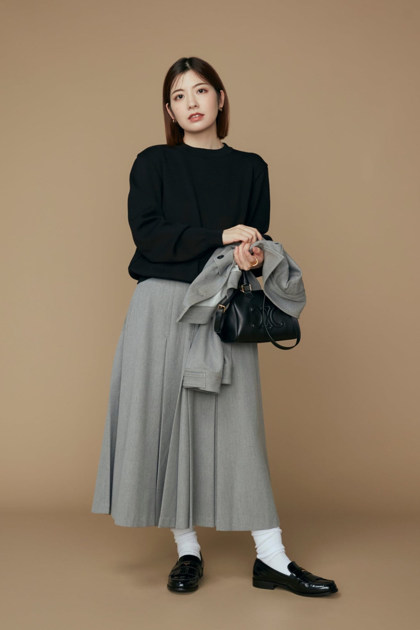 Christina knit PO (Black)