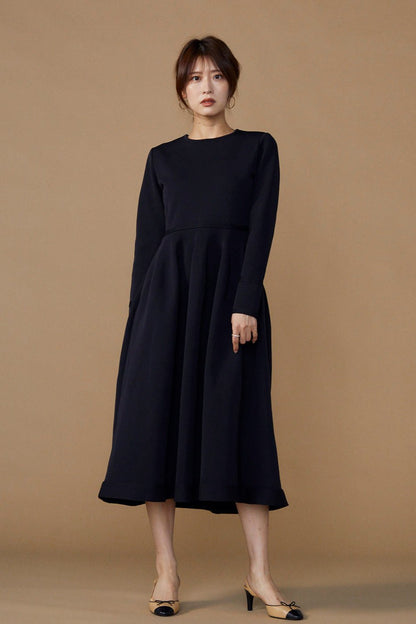 Christina knit dress (Black)