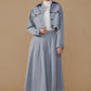 Gentle blouson (Light gray)