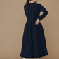 Christina knit dress (Navy)