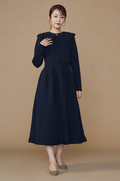 Christina knit dress (Navy)