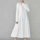 Daily jersey dress (Ivory)