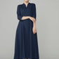 Catherine flare dress (Navy)