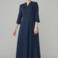 Catherine flare dress (Navy)