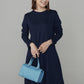 Daily jersey dress (Navy)