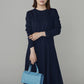 Daily jersey dress (Navy)