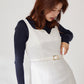 Wool  jumper skirt (Ivory)