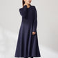 Daily jersey dress (Navy)