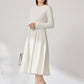 Daily jersey dress (Ivory)