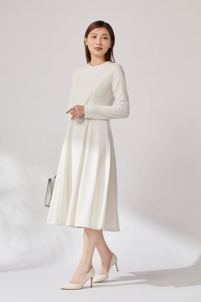 Daily jersey dress (Ivory)