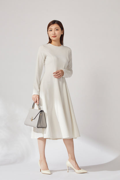 Daily jersey dress (Ivory)