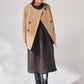 Audire melton coat (Camel)