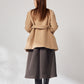 Audire melton coat (Camel)