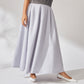 Blooming jacquard skirt (Blue gray)