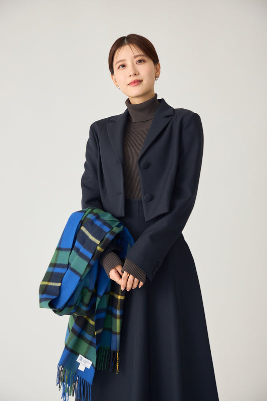 Noble short jacket (Navy)