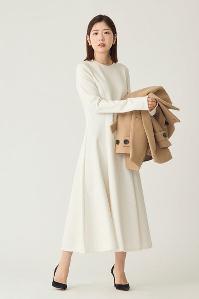 Daily jersey dress (Ivory) – Audire