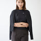 Bowtie rib ensemble knit(Chacoal)