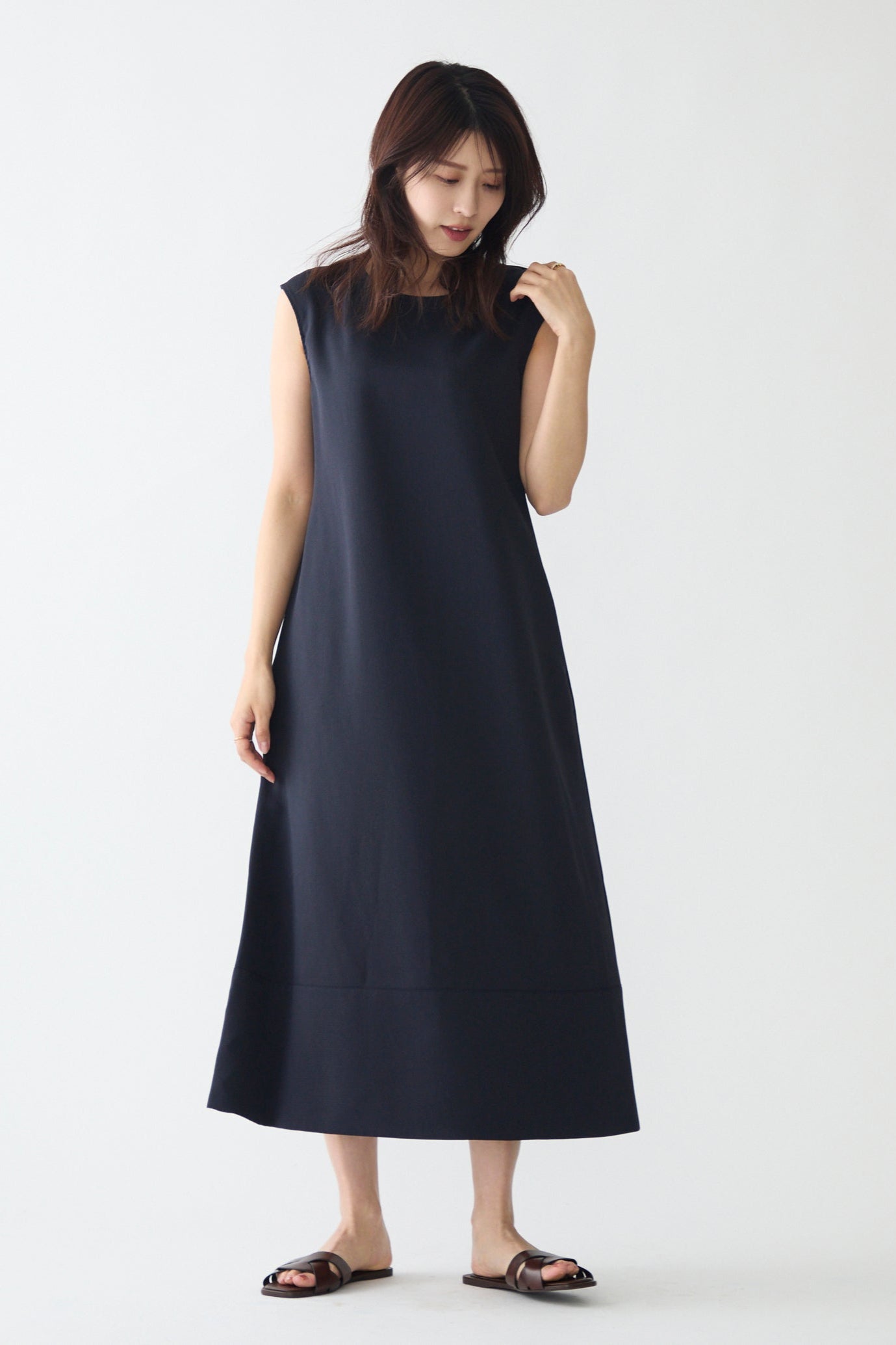 7days wrap dress(Navy)