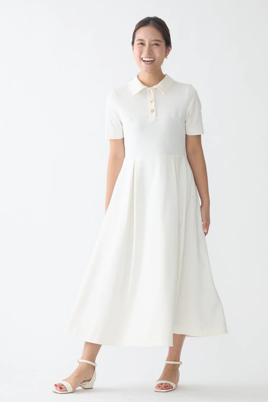Matinee soiree dress(Ivory)