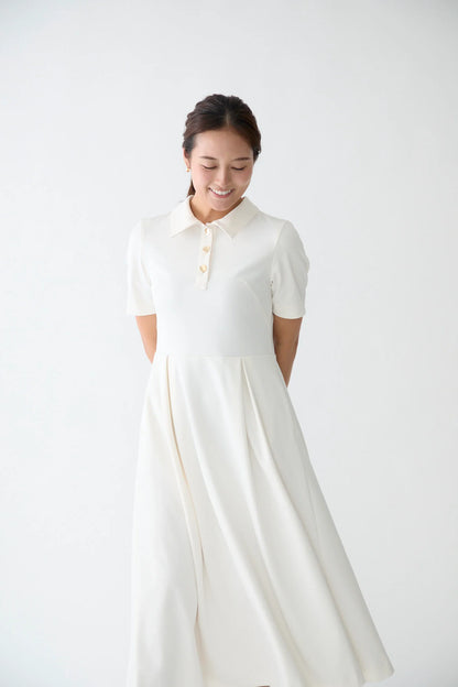 Matinee soiree dress(Ivory)