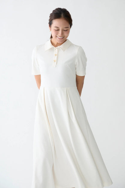 Matinee soiree dress(Ivory)