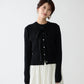 Bowtie rib ensemble knit(Black)