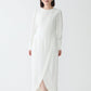 Tulip hem dress (Ivory)