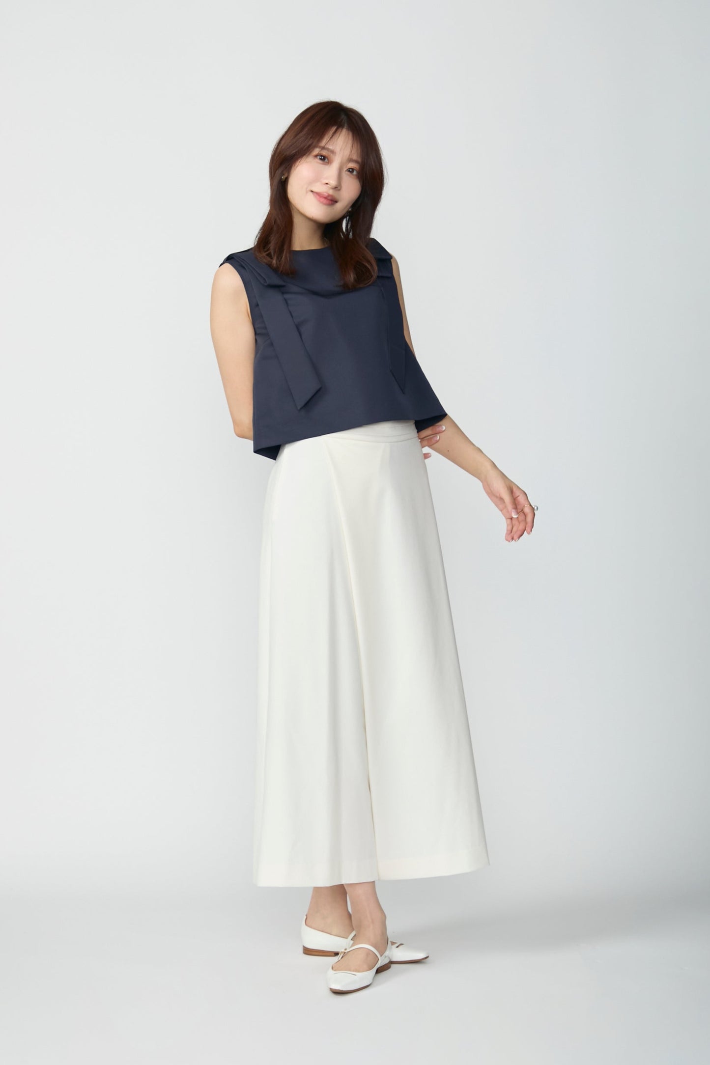 The icon pants（Ivory）