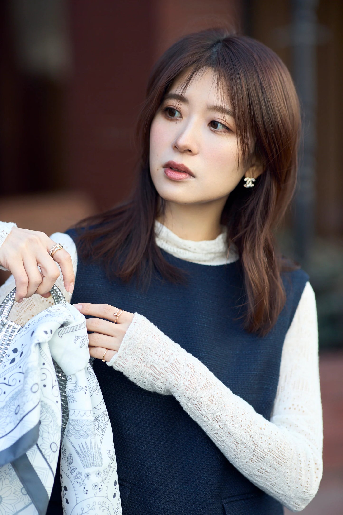 Grace knit tops (Ivory)