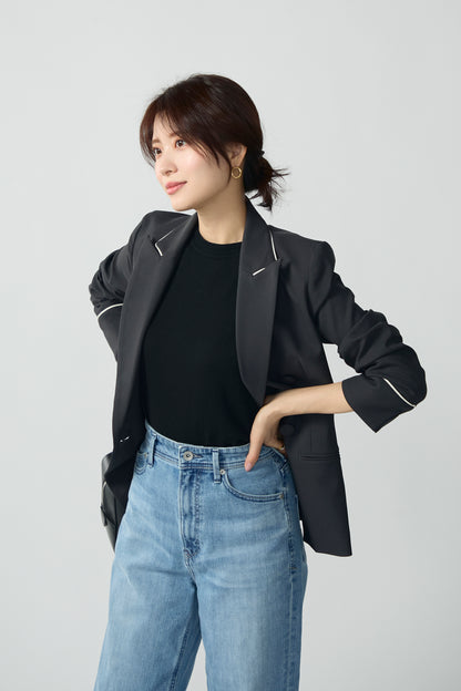 The icon jacket（Charcoal）