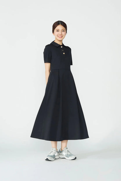 Matinee soiree dress(Black)