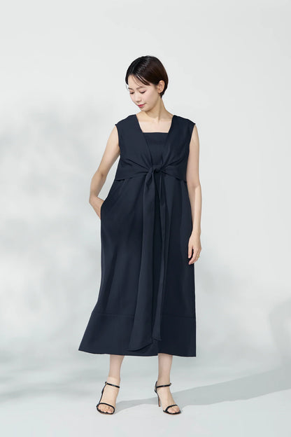 7days wrap dress(Navy)