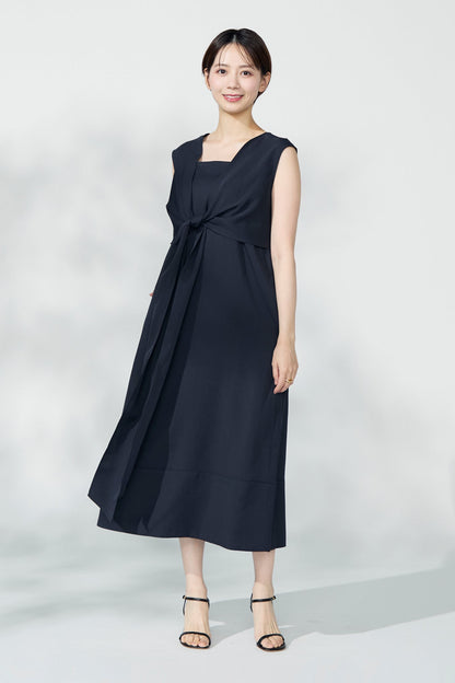 7days wrap dress(Navy)