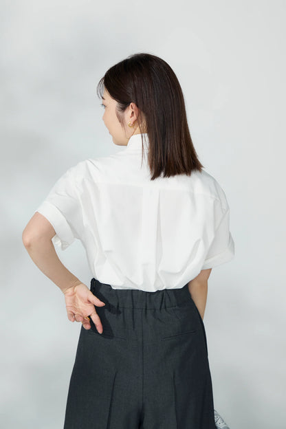 Casual date shirt(White)